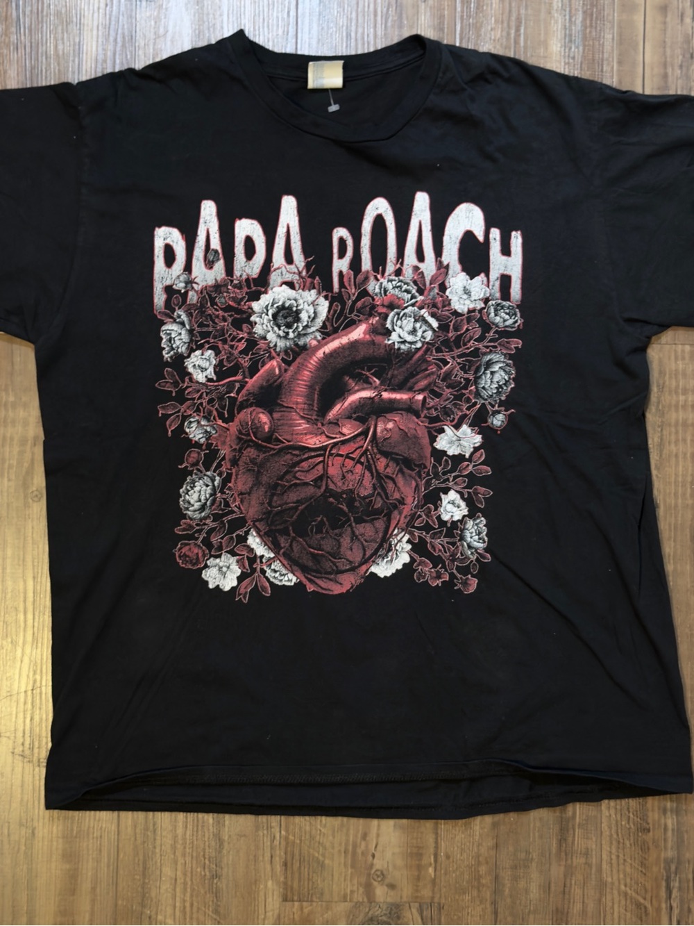 Port and Company x PAPA ROACH band tee